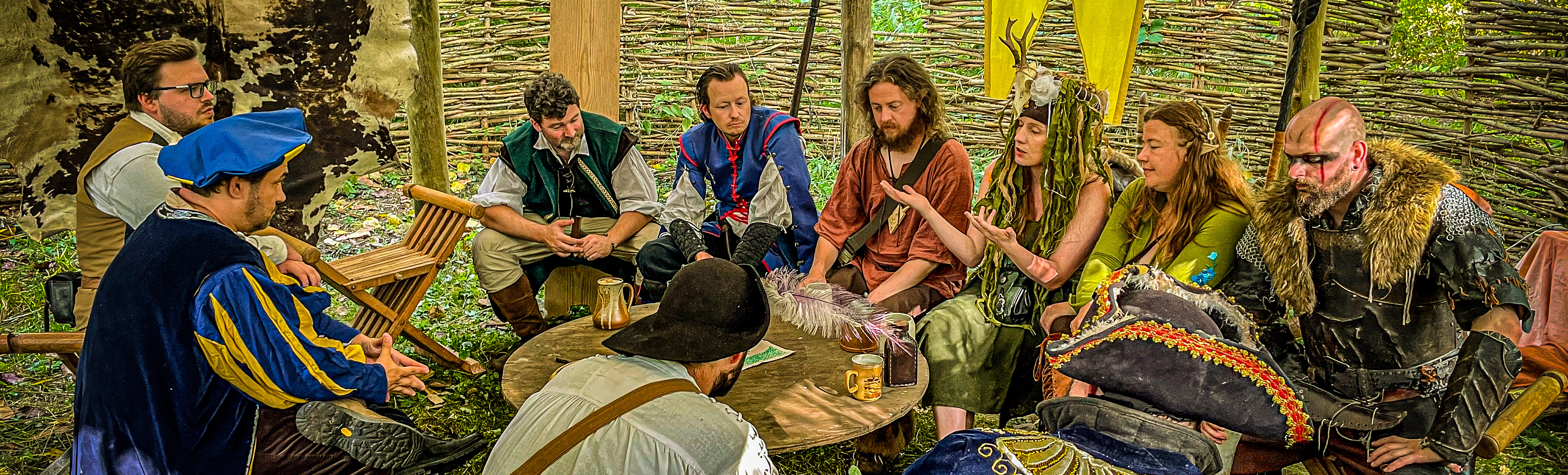 Calam LARP banner artwork